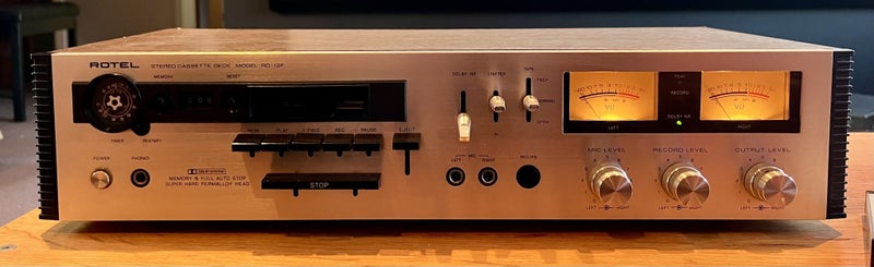 Rotel RD12F slot loading cassette deck Carousel 1