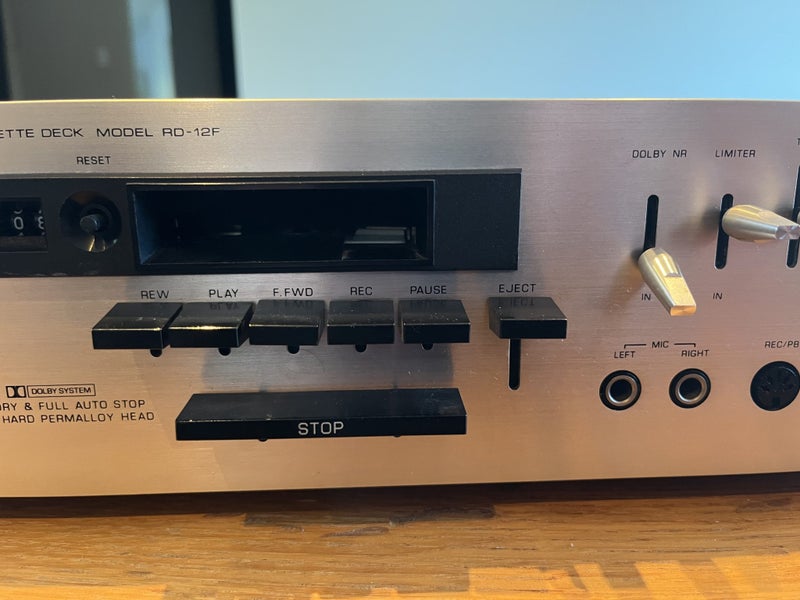 Rotel RD12F slot loading cassette deck Carousel 11