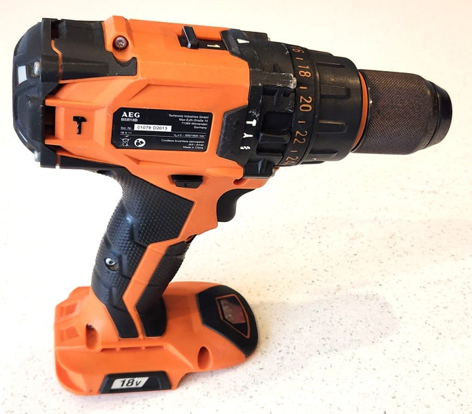 AEG BSB18B 18v Cordless Brushless Hammer Drill Skin only Carousel 1