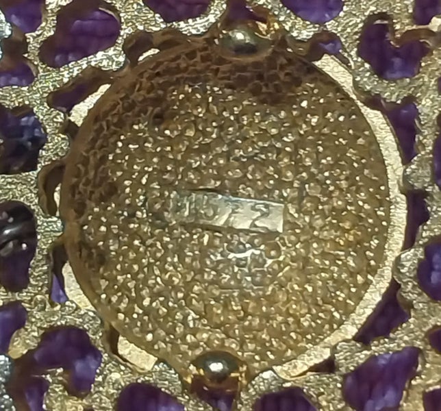 Vintage goldtone necklace stamped 1572 Carousel 4