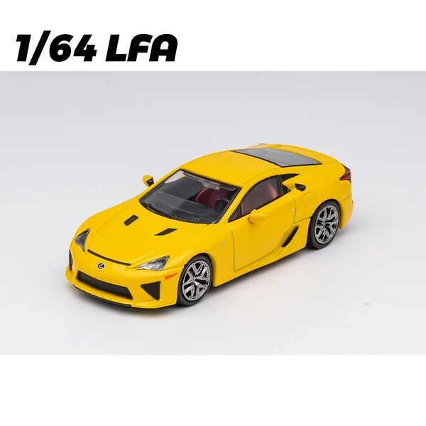 DCT 1/64 LFA Model Car Vintage Sports Vehicle Diecast Car Hobby Collection Toy Carousel 6