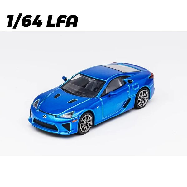 DCT 1/64 LFA Model Car Vintage Sports Vehicle Diecast Car Hobby Collection Toy Carousel 1