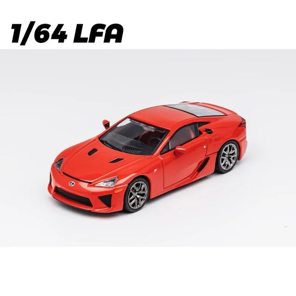 DCT 1/64 LFA Model Car Vintage Sports Vehicle Diecast Car Hobby Collection Toy Carousel 2