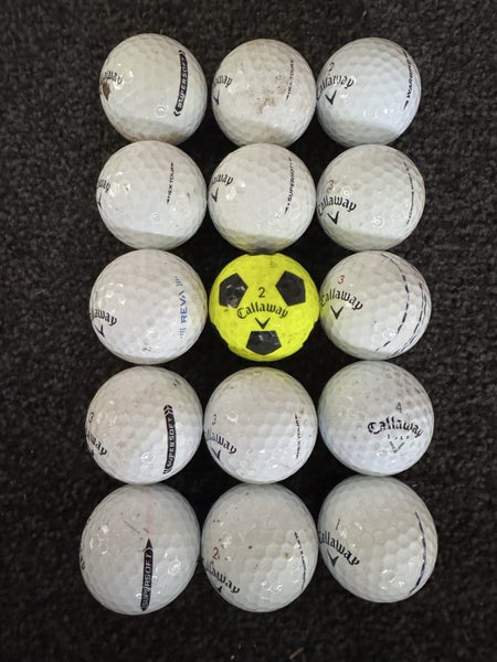 15x Callaway golf balls. $1 reserve. Carousel 2