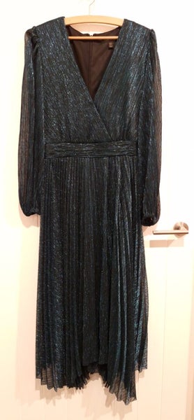 Forever New Metallic Dress Carousel 1
