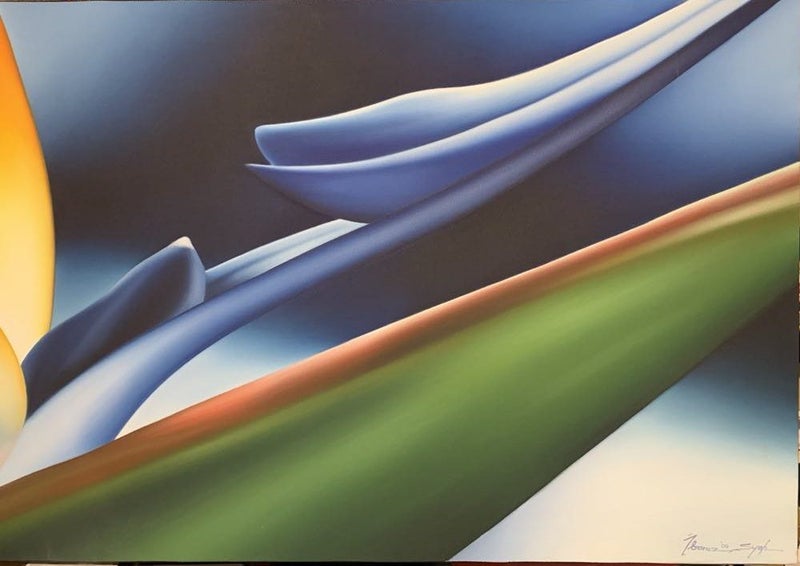 Bird of Paradise Painting by Ibanez Syah63003411426562112