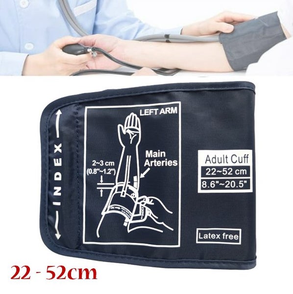 Blood Pressure Cuff Extra Large Arm Cuff 22- 52cm Carousel 1