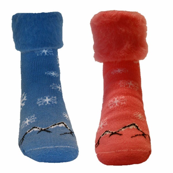 Snowflake Kiwiana Novelty Socks by Comfort Socks Carousel 1