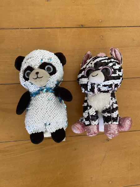 2 x sequinned stuffies Carousel 1
