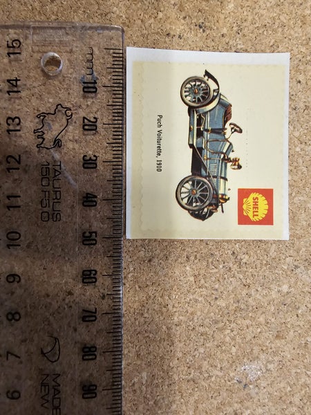 Shell 40 Vintage Car Decals Carousel 1