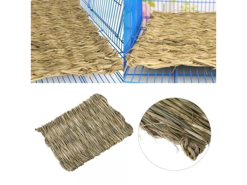 Rabbit Grass Chew Mat For Small Animal Cage Bed House Pad Carousel 1