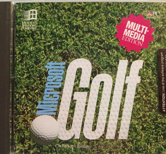 Microsodt Golf - 1993 Vintage Mint Condition Carousel 1