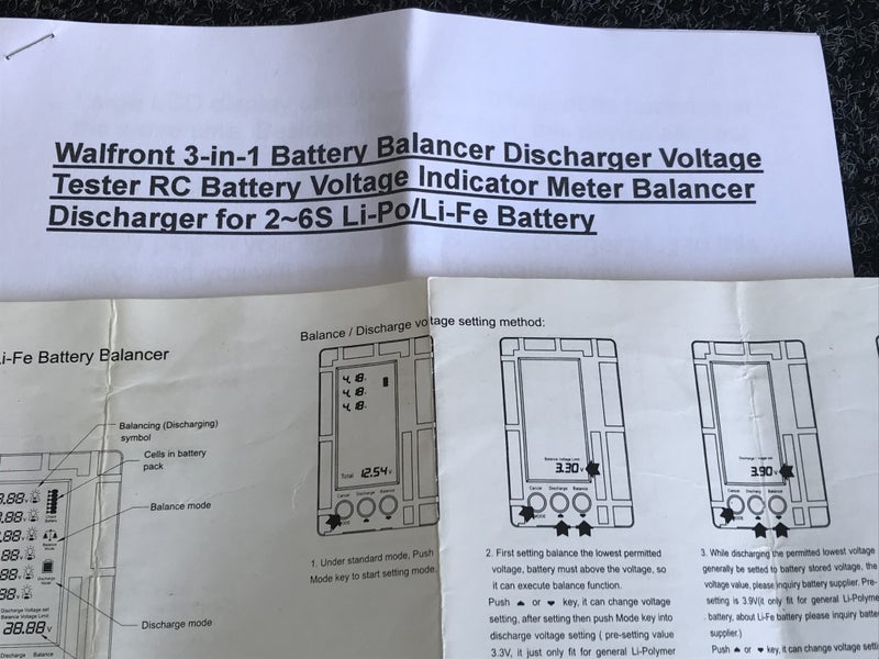 Battery Balancer/Discharger Carousel 2