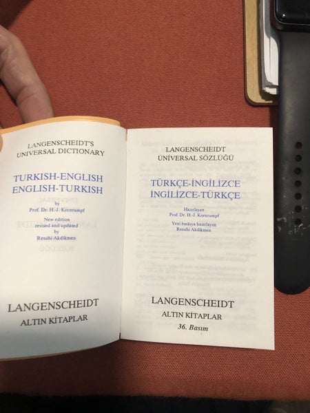 $1 English/Turkish dictionary' Carousel 4