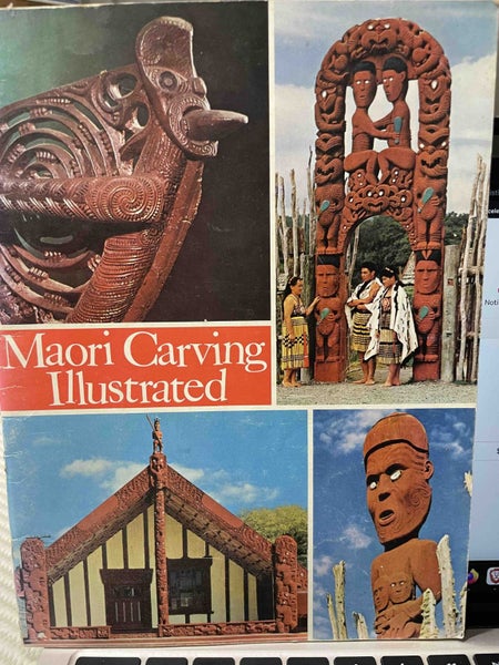 Two books on Maori Carving Carousel 1