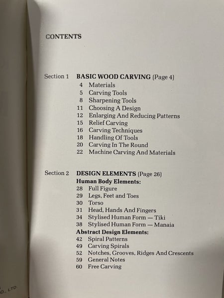 Two books on Maori Carving Carousel 4