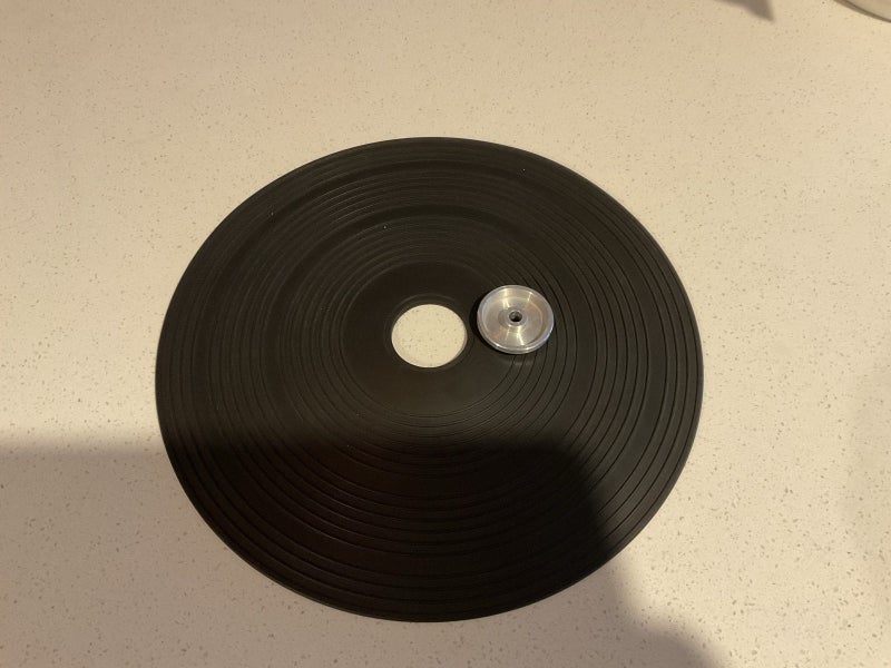 Thorens Platter Mat & Metal Centre Carousel 3