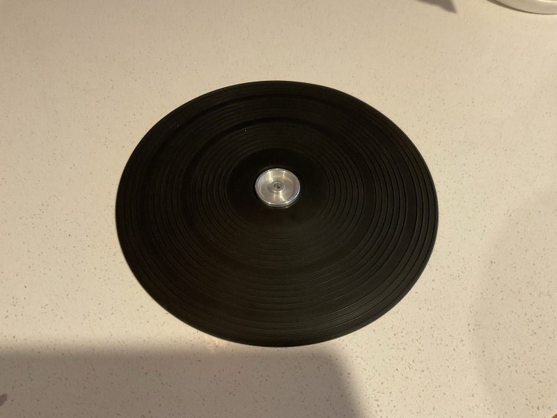 Thorens Platter Mat & Metal Centre Carousel 2