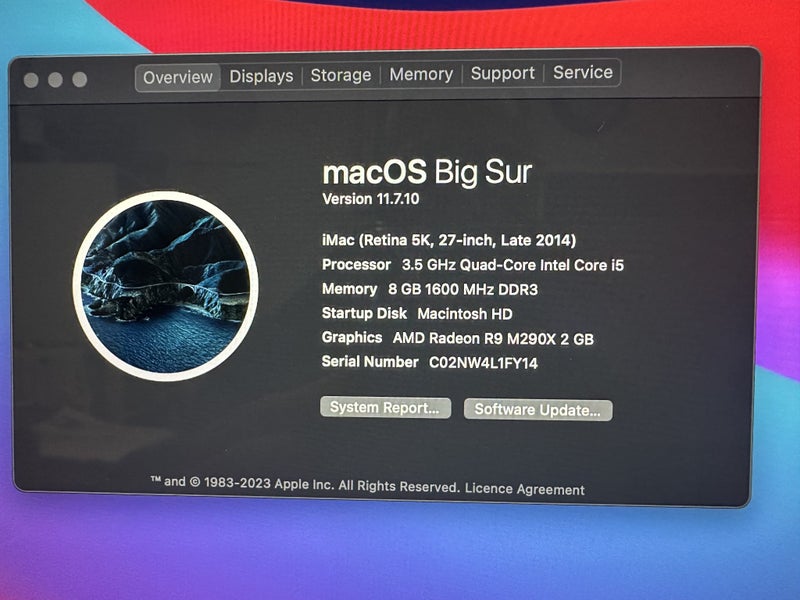 Apple imac62864729025795111