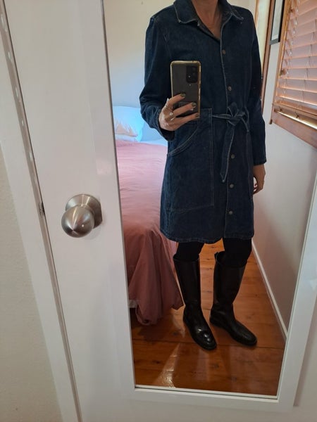A.P.C Denim Winter Dress Carousel 2