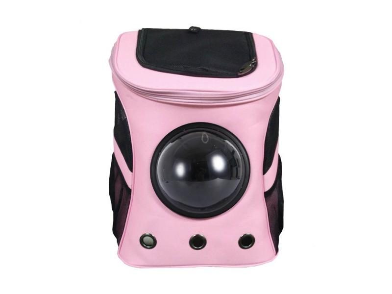 Large Pet Backpack Portable Capsule With Breathable Window For Pets Carousel 1