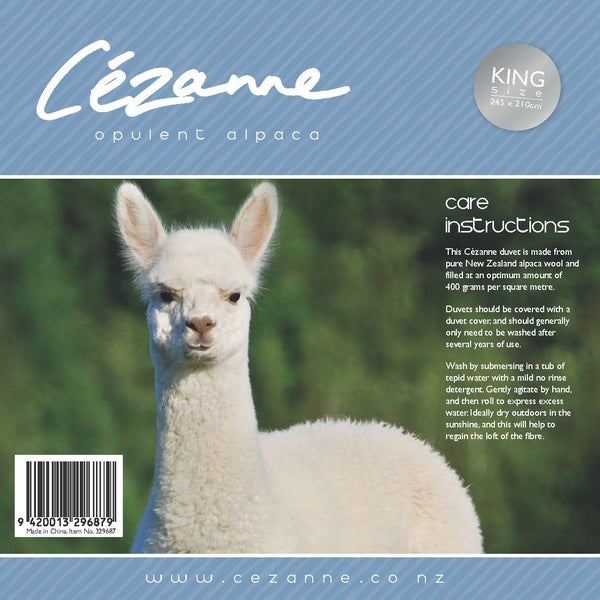 NZ Alpaca King Duvet62864740059266111
