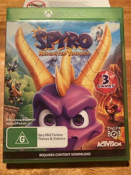 XBOX ONE GAME : SPYRO REIGNITED TRILOGY Carousel 1
