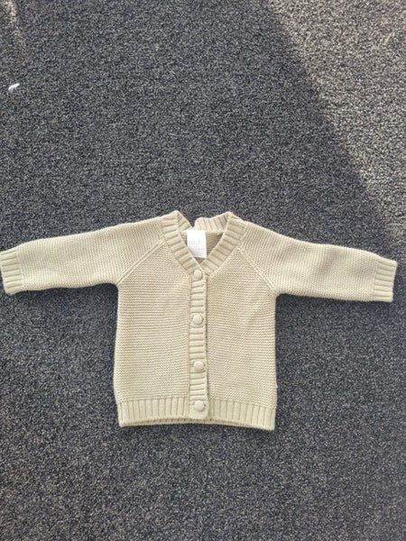 Toshi Cardigan 6-12 months sage Carousel 2