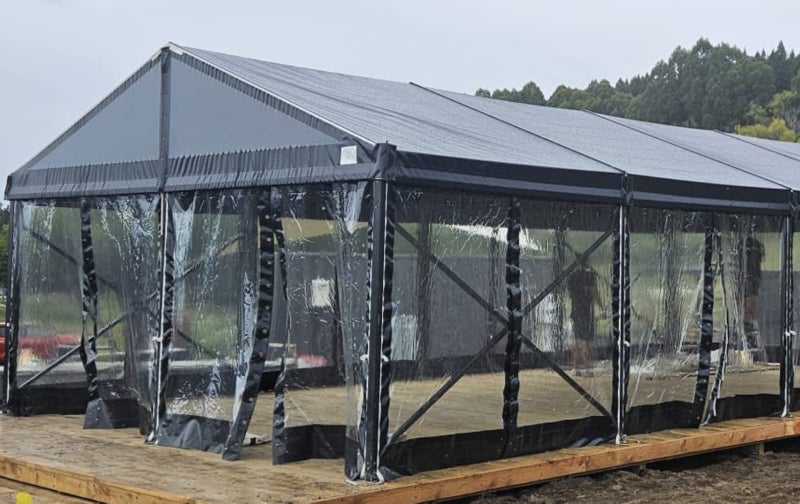 Brand New, 6m x 9m Marquee, Black Frame - Commercial Grade62863859151107111