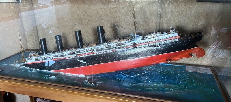 LUSITANIA SHIP MODEL Carousel 1
