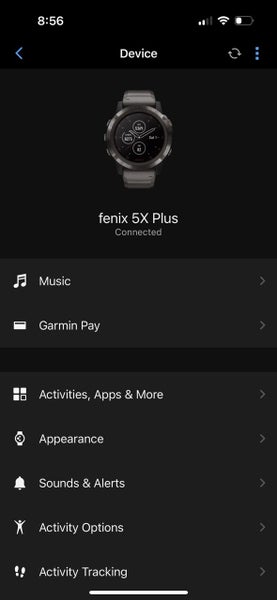 Garmin Fenix 5X Plus Sapphire Crystal Carousel 9