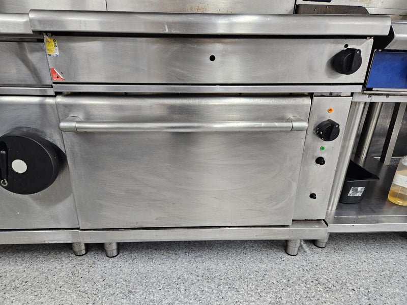 Waldorf 900mm Natural Gas Target Top Electric Static Oven Range628632311101471112