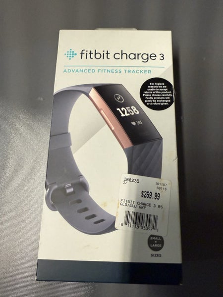 Fitbit charge3 watch strap charger and box Carousel 1