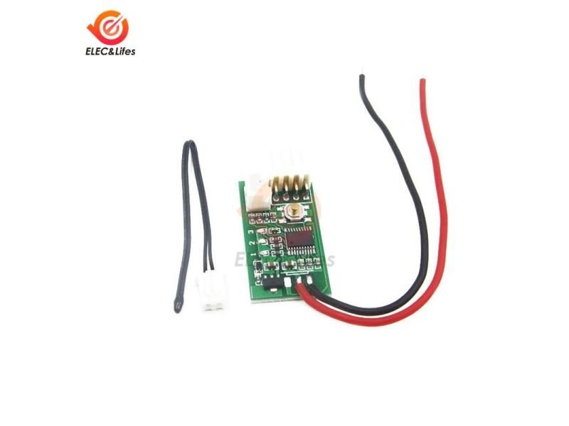 DC 12V PWM Speed Controller Fan Speed Governor 4 Wire Computer Temperature Carousel 1