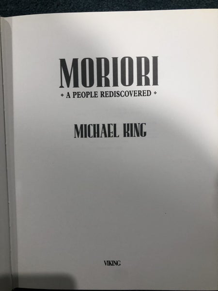 Moriori by Michael King Carousel 2