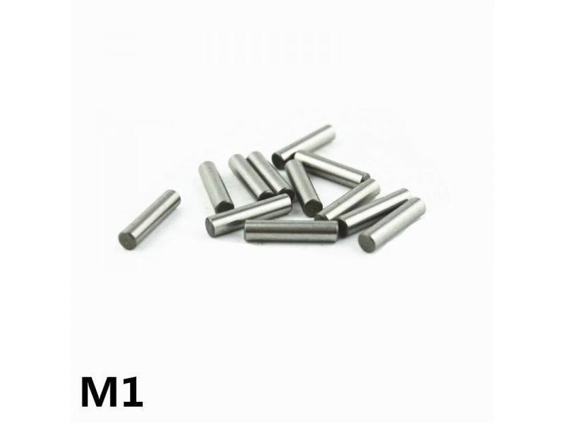 100pcs 1mm Bearing Steel Cylindrical Pin Locating Pin Needle Roller Thimble Carousel 1