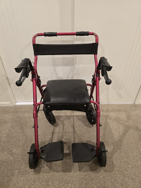 Mobility Walker/Wheelchair Combo - Red Carousel 2
