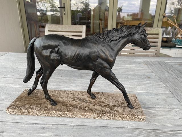 Sculpture; Sir Tristram Bronze Carousel 2