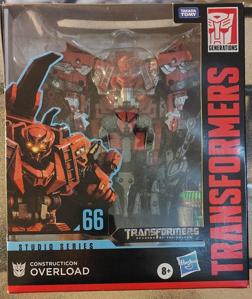 TRANSFORMERS STUDIO SERIES LEADER CLASS 66 CONSTRUCTION OVERLOAD Carousel 1