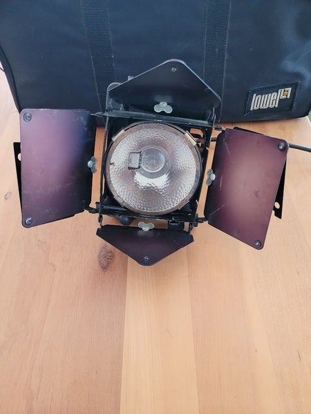 Studio/Theater Lights: 3x Dedolight DLH2/3's; 1 each of Lowel Omni & "V" Lights62931729475458111