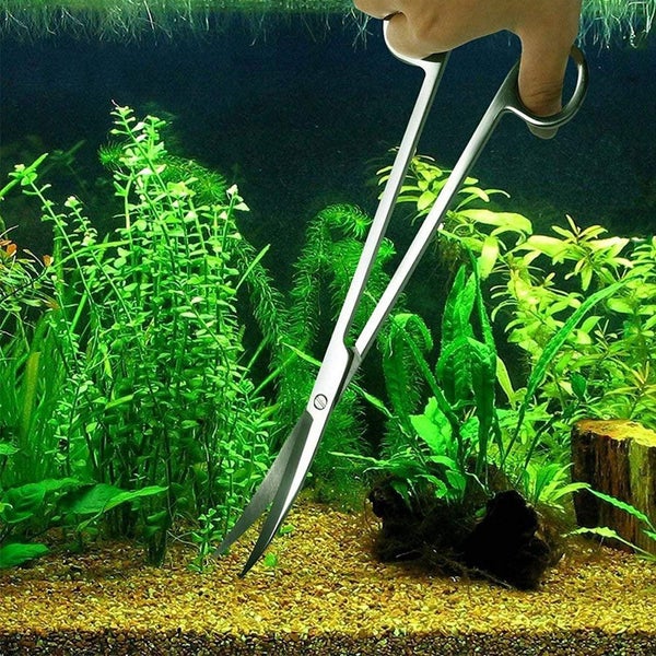 Stainless Steel planted aquarium scissor 28cm Carousel 2