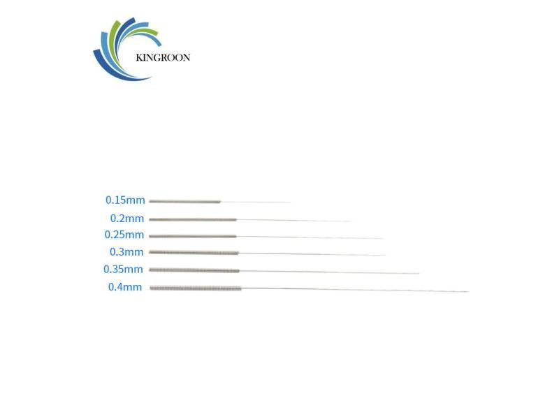 KINGROON Stainless Steel Cleaning Needle 0.15mm 0.2mm 0.25mm 0.3mm 0.35mm 0.4mm Carousel 1
