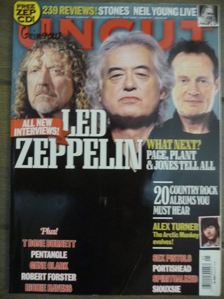 UNCUT and Q Magazines featuring Led Zep and members of Carousel 2