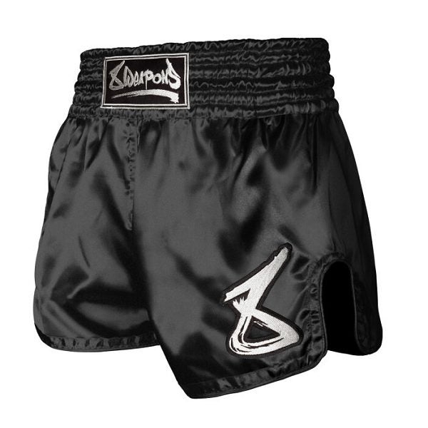 8 Weapons Strike Shorts Black-White Carousel 1