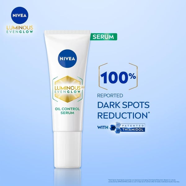 Nivea Luminous Even Glow Oil Control Serum with Salicylic Acid for Dark Spot-... Carousel 2