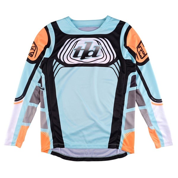 YOUTH GP PRO JERSEY WAVEZ BLEACHED AQUA Carousel 1
