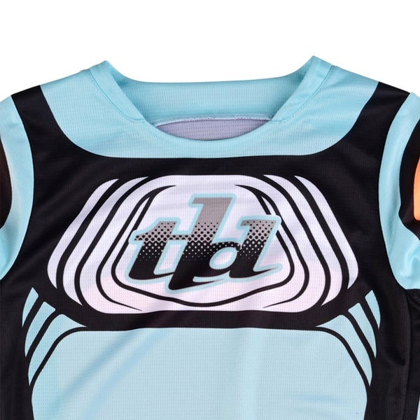 YOUTH GP PRO JERSEY WAVEZ BLEACHED AQUA Carousel 3