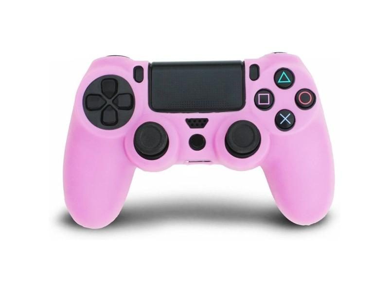 For PS4/Slim Controller Case Silicone Soft Flexible Gel Rubber Shell Case Cover Carousel 1