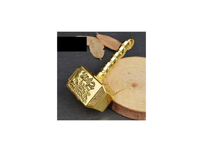 1pcs Wiitin Thors Battle Hammer Fidget Hand Spinner Metal Mjolnir Keychain Toy Carousel 1
