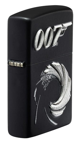 Zippo James Bond 007 Lighter in Black Matte (Made in USA) - Officially Licensed Carousel 7